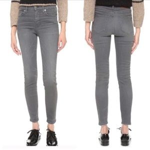 Madewell Women's Gray Skinny Skinny Jeans Low Rise Size 26